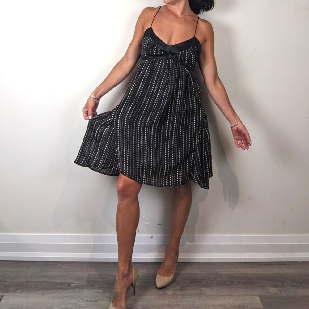 FLOWY Y2K Polka dot Spring/summer dress size Small - Picture 5 of 12